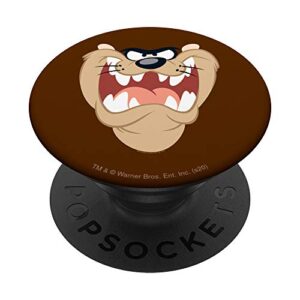 looney tunes taz face popsockets swappable popgrip