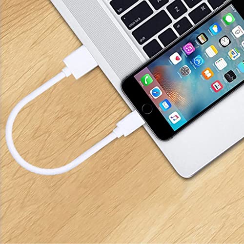 Tobysome Replacement Charging Charger Power Supply Cable Short Lightning Cords Compatible with iPhone/Airpods Earphone/Wireless in-Ear Headphone Earphone and Pill+ Speakers