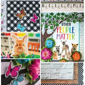 Schoolgirl Style Woodland Whimsy Collection—Bulletin Boards, Bulletin Board Borders, Inspirational Posters, Cutouts, Nameplates, Homeschool or Classroom Décor (374 pc)