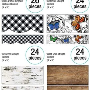 Schoolgirl Style Woodland Whimsy Collection—Bulletin Boards, Bulletin Board Borders, Inspirational Posters, Cutouts, Nameplates, Homeschool or Classroom Décor (374 pc)