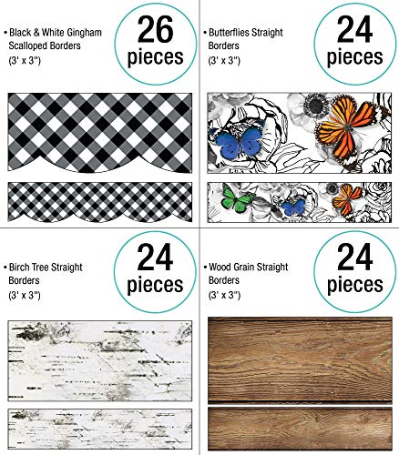 Schoolgirl Style Woodland Whimsy Collection—Bulletin Boards, Bulletin Board Borders, Inspirational Posters, Cutouts, Nameplates, Homeschool or Classroom Décor (374 pc)