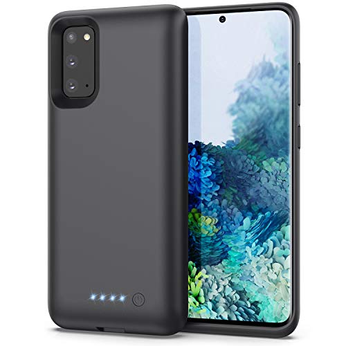 Feob Battery Case for Galaxy S20[6.2 inch], 7500mAh Rechargeable Portable Charger Case Extended Battery Pack for Samsung Galaxy S20 (Not for S20 Plus,S20+,S20 Utral,S20FE)