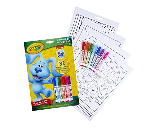 Crayola Blues Clues Color & Activity, 32 Coloring Pages, Gift