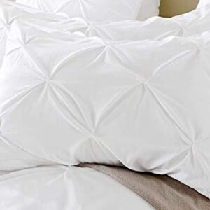 RUMICAFeb European Sqaure White Solid Pillow Sham Pack of 2 Piece 1000TC 100% Egyptian Cotton 100 Thread Count Hotel Quality 26" X 26" Cushion Cover