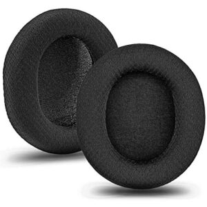 arctis ear cushions - compatible with arctis 7/5/3, arctis pro, arctis 9x wireless headphones i memory foam earpads i black
