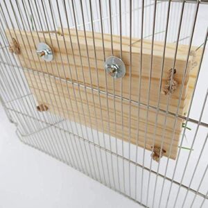 Tfwadmx Bunny Hay Feeder Rabbit Food Dispenser Wooden Hay Manger Rack Holder Minimizing Waste for Guinea Pig Chinchilla Hamster