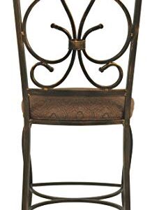 Signature Design by Ashley Glambrey Dining Room Table, Brown & Glambrey Counter Height Bar Stool, Brown