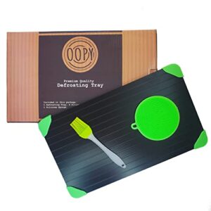 defrosting tray | thawing plate for frozen meat | extra large meat defroster tray | no electricity | meat thawing board | thawing tray