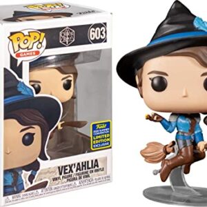 Funko POP! Games: Critical Role - Vex on Broom 2020 Shared Summer Convention Exclusive