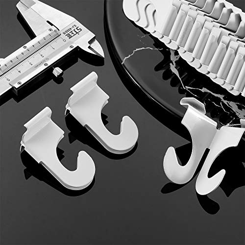 Metal Drop Ceiling Hooks Stainless Steel Ceiling Hanger T-Bar Track Clip Suspended Ceiling Hooks for Hanging Plants Office Classroom Decorations (20 Pieces)