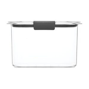 Rubbermaid Container, BPA-Free Plastic, Brilliance Pantry Airtight Food Storage, Brown Sugar (7.8 Cup) & Container, BPA-Free Plastic, Clear Brilliance Pantry Airtight Food Storage, Open Stock, 12 Cup