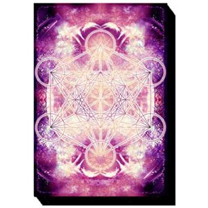 yugioh card sleeves - purple magical circle - 50ct