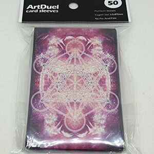 Yugioh Card Sleeves - Purple Magical Circle - 50ct