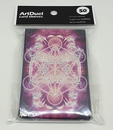 Yugioh Card Sleeves - Purple Magical Circle - 50ct