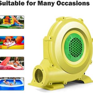 ReunionG 735W Air Blower, Pump Fan for Inflatable Bouncer, Bounce House and Bouncy Castle, Compact and Energy Efficient Commercial Blower (735W 1.0HP)