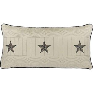 donna sharp throw pillow - texas pride lodge decorative throw pillow with star design - rectangular