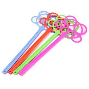 BESPORTBLE 2pcs Carpet and Rug Beater Plastic Dust Beater Quilt Dust Cleaning Tool with Long Handle for Home Hotel (Random Color)