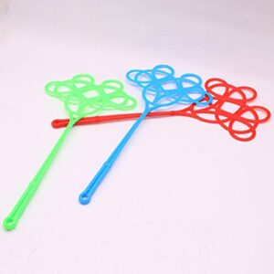 BESPORTBLE 2pcs Carpet and Rug Beater Plastic Dust Beater Quilt Dust Cleaning Tool with Long Handle for Home Hotel (Random Color)