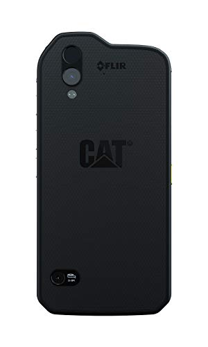 CAT S61 4GB / 64GB 5.2-inches IP69 & Mil-Spec 810G Certified 4500 mAh Battery Dual SIM Factory Unlocked- International Stock No Warranty (Renewed)