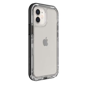 LifeProof for Apple iPhone 12 Mini, Slim DropProof, DustProof and Snowproof Case, Next Series, Clear/Black