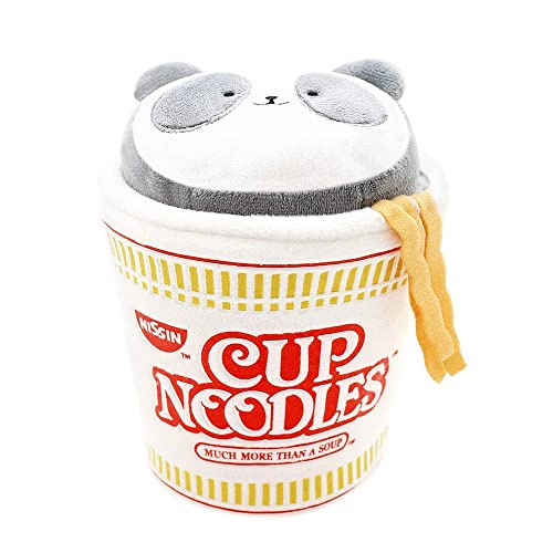 Anirollz x Nissin Cupnoodle Pandaroll 6" Blanket Plush Soft Squishy Stuffed Animal Panda