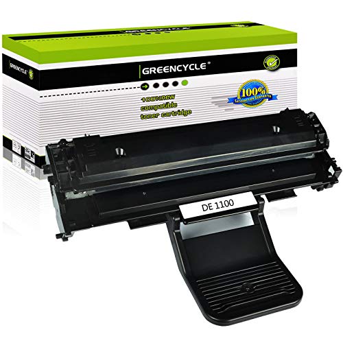 greencycle 1100 (310-6640) Toner Cartridge Replacement Compatible for Dell 1100 1110 Laser Printer (1 Black)