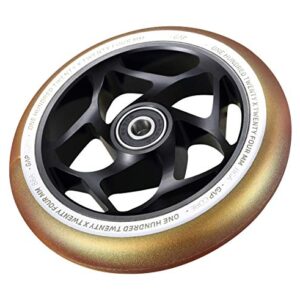 ENVY Scooters 120mm GAP Core Wheels- Black/Gold