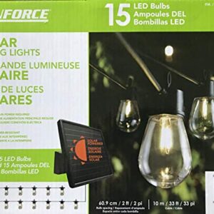 Sunforce LED Outdoor Waterproof 33ft Solar String Lights