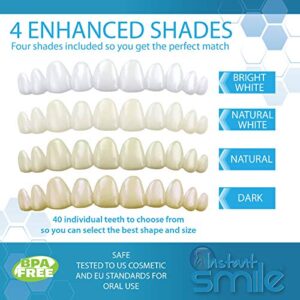 Complete Your Smile Tooth Replacement Kit DELUXE PACK - Includes Patented Complete Your Smile Tooth Replacement Kit and Jar of Instant Smile Replacement Beads