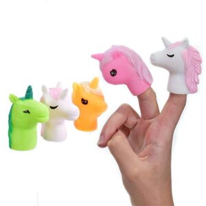 Kandy Toys TY5617 Unicorn Finger Puppets