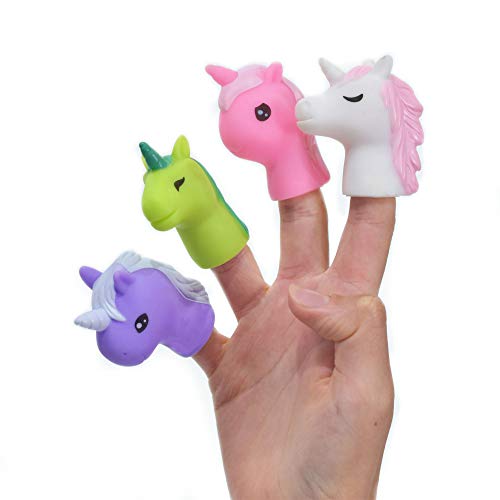 Kandy Toys TY5617 Unicorn Finger Puppets