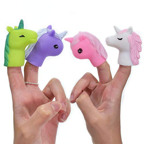 Kandy Toys TY5617 Unicorn Finger Puppets