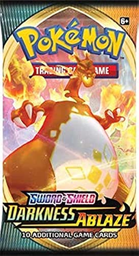 Pokemon Sword and Shield Darkness Ablaze Booster Pack (1 Booster Pack)