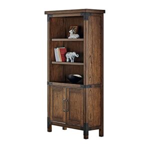 martin furniture door bookcase, brown