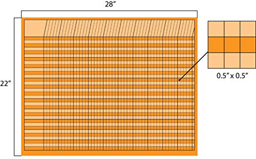 SHAPES ETC. Horizontal Chart Set of 7