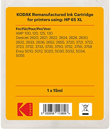 KODAK Ink Cartridge HP 65XL Black (55031)