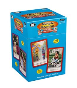super duper publications | photo multiple meanings super fun deck | expand vocabulary and learn definitions of english words