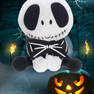 Nightmare Before Christmas Jack Skellington Plush Doll-Pumpkin King Plush Stuffed Lovely Baby Dolls (Sit Posture)