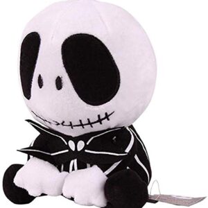 Nightmare Before Christmas Jack Skellington Plush Doll-Pumpkin King Plush Stuffed Lovely Baby Dolls (Sit Posture)