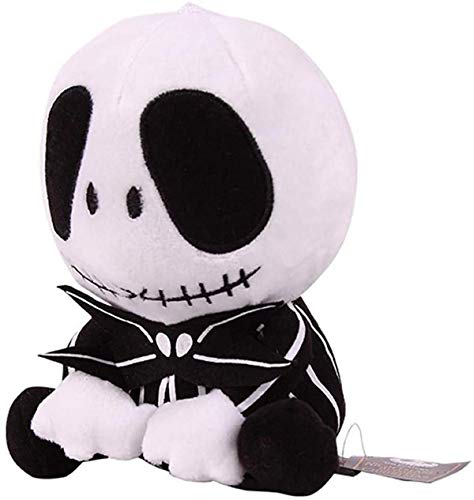 Nightmare Before Christmas Jack Skellington Plush Doll-Pumpkin King Plush Stuffed Lovely Baby Dolls (Sit Posture)