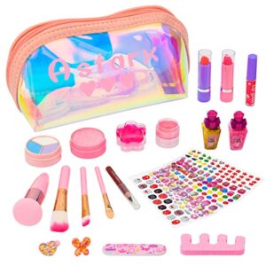 bakeling kids makeup kit for girl, 21 pcs makeup kids,play makeup for little girls age 3,makeup for kids, toddler makeup kit, girls play makeup set washable makeup toys for party/cosplay,girls toys