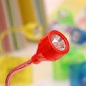 Flexible Desk Lamp Bright LED Mini Night Light Reading Light Bedroom Desk Lamp for Kids Random Color