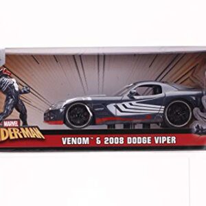 Jada 1:24 Diecast 2008 Viper with Venom Figure, Unisex Adult