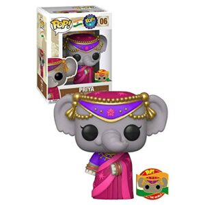 funko pop! around the world series! priya the elephant #06! (india)