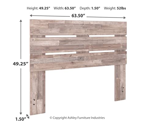 Signature Design by Ashley Neilsville Platform, Queen, Light Brown