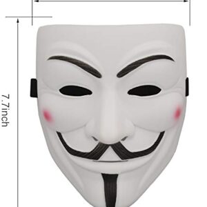 V for Vendetta Mask, Halloween Masks - Guy Masks for Kids Costume