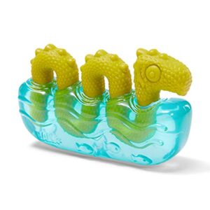 barkbox tough dog toys & chews for aggressive chewers, durable rubber & nylon super chewer treat dispensing, balls, & teething toys for small, medium, & large dogs & puppies, the dog ness monster