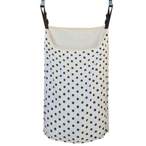 hdhyk adjustable door hanging laundry basket-hanging laundry hamper bag with free door hooks