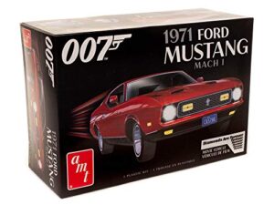 amt james bond 1971 ford mustang mach i 1:25 scale model kit (amt1187m)