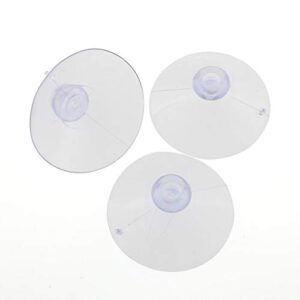 E-outstanding Suction Cup 25PCS 45mm Transparent PVC Plastic Sucker Pads